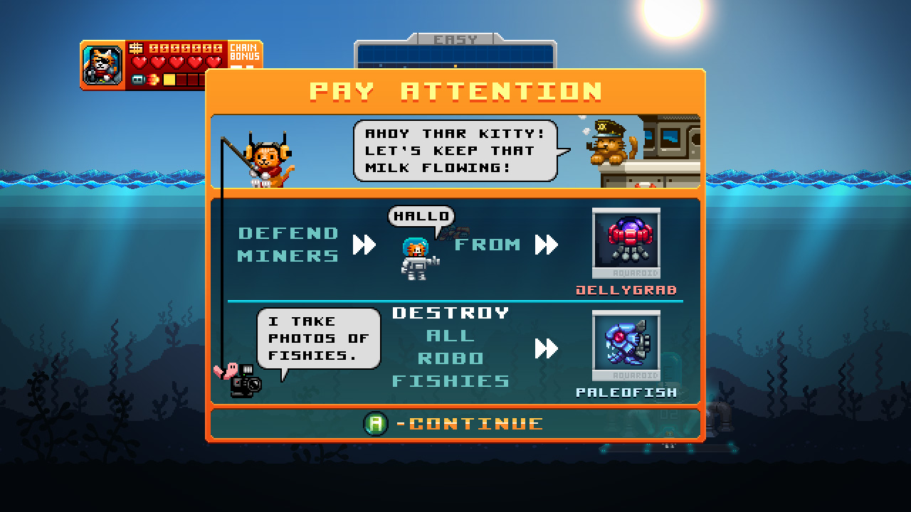 Aqua Kitty - Milk Mine Defender screenshot