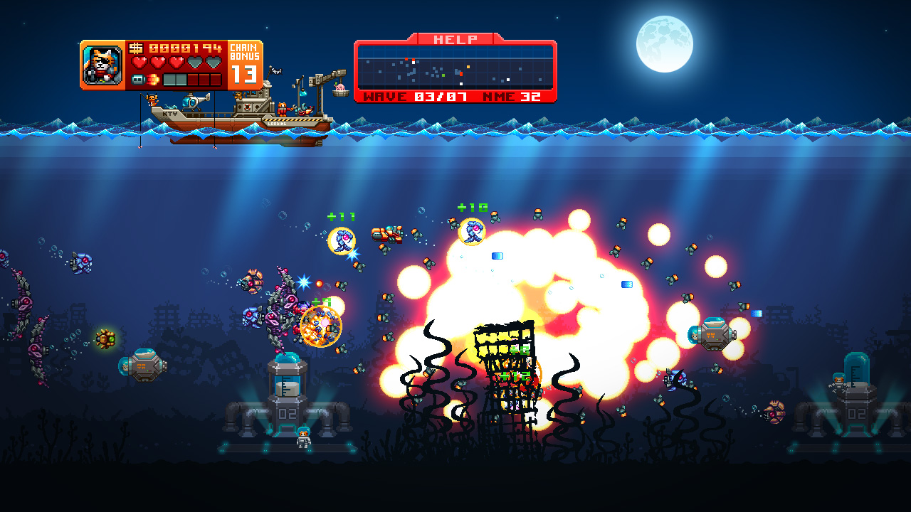 Aqua Kitty - Milk Mine Defender screenshot
