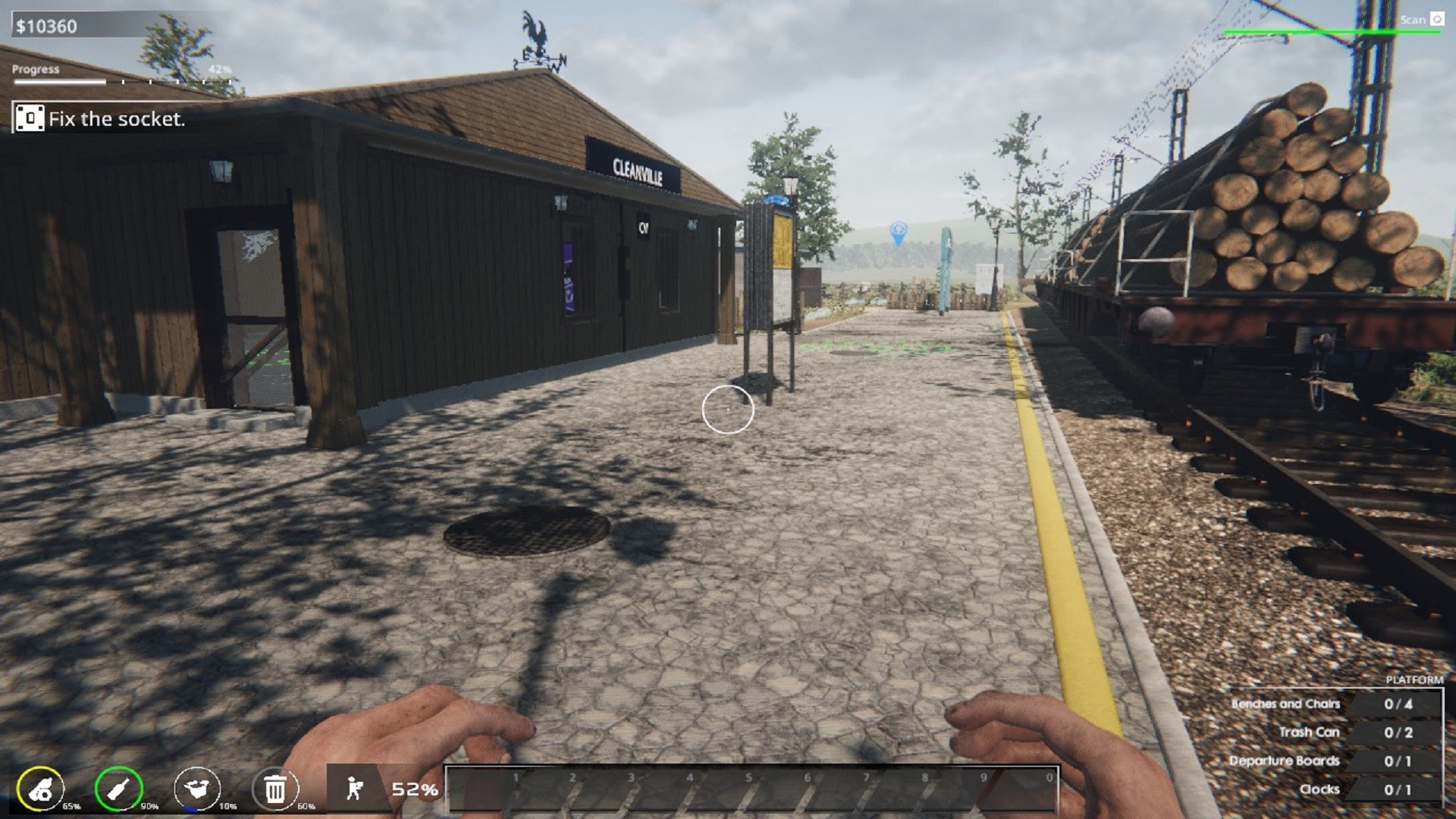 Train Station Renovation - First Job screenshot