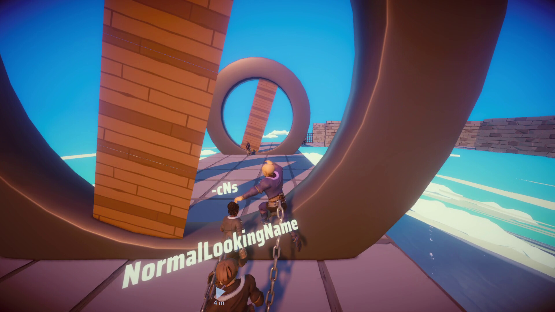 Chained Parkour Together screenshot