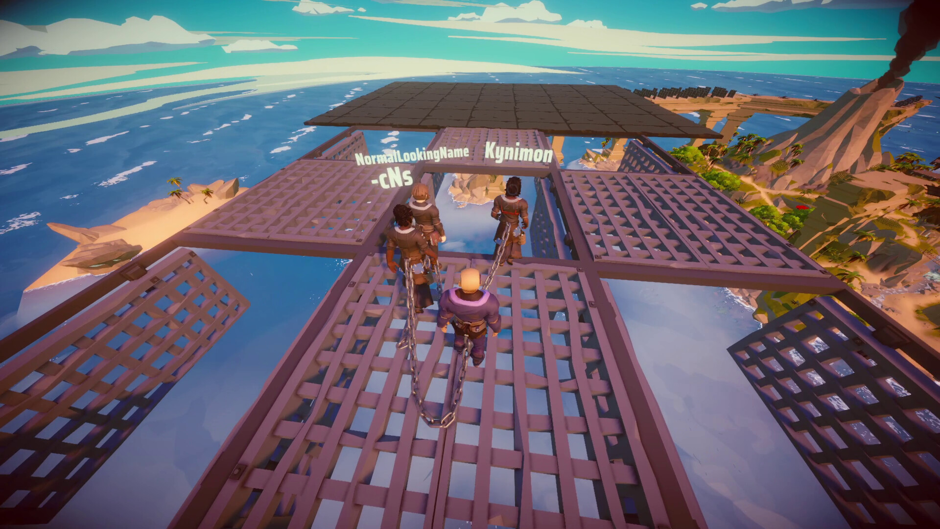 Chained Parkour Together screenshot