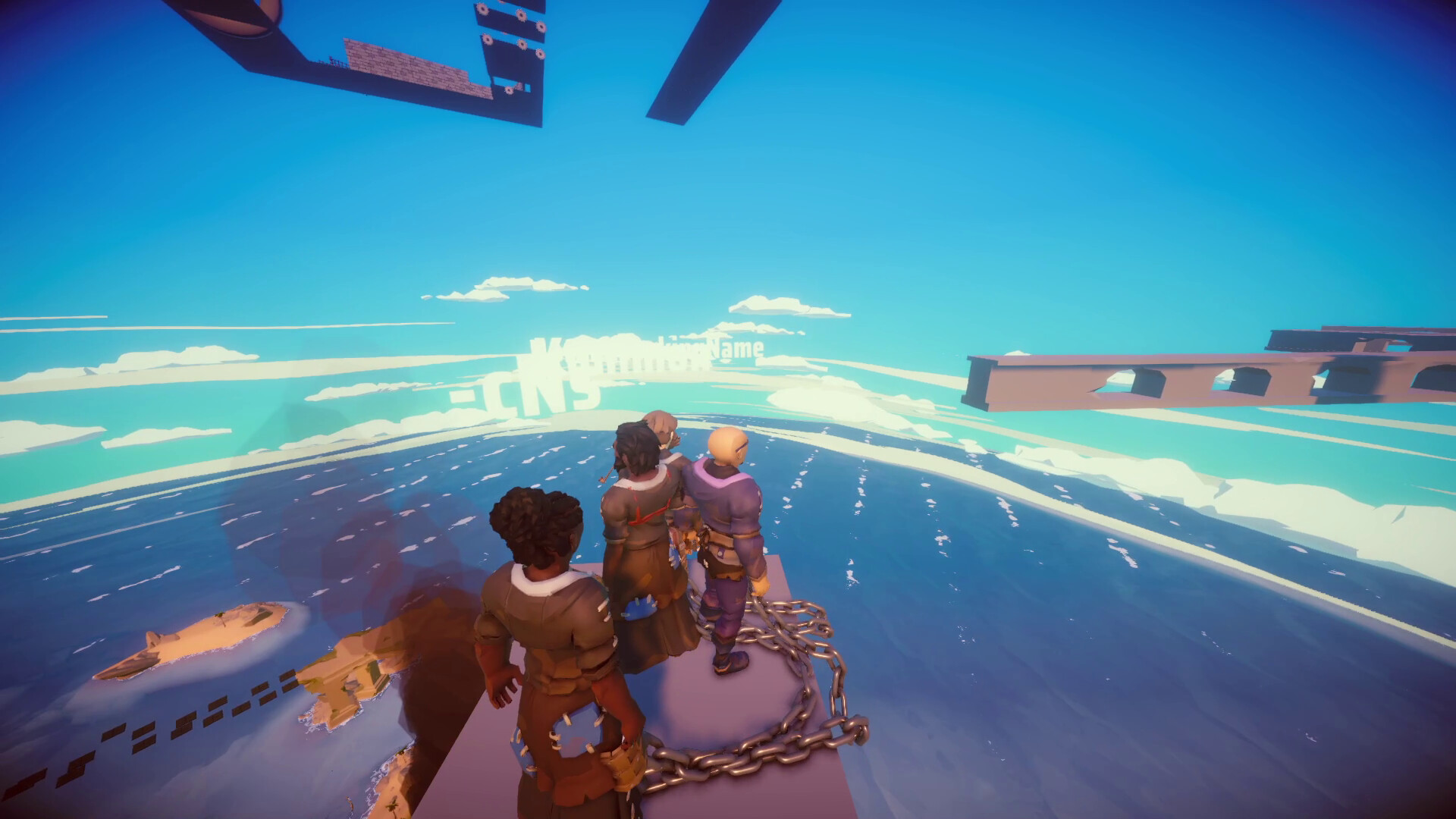 Chained Parkour Together screenshot