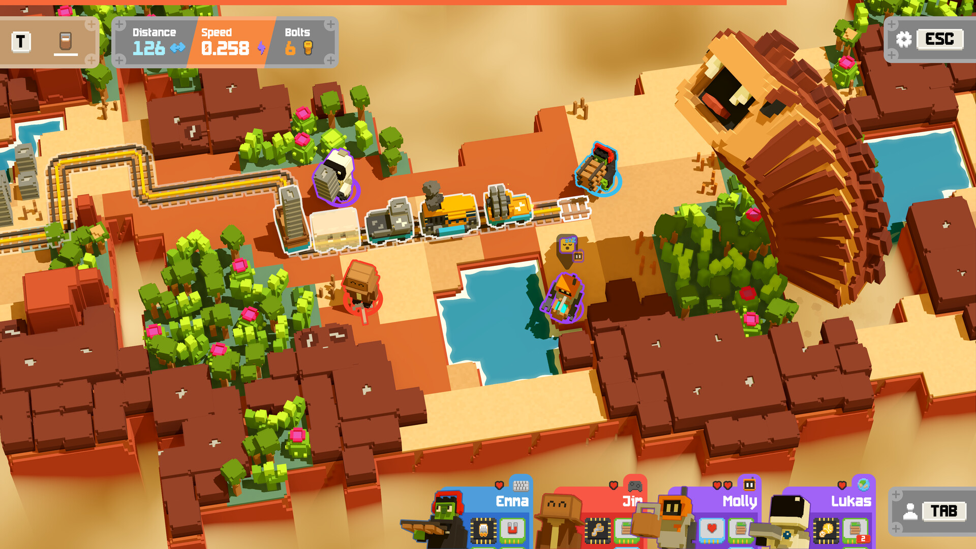 Unrailed 2: Back on Track screenshot
