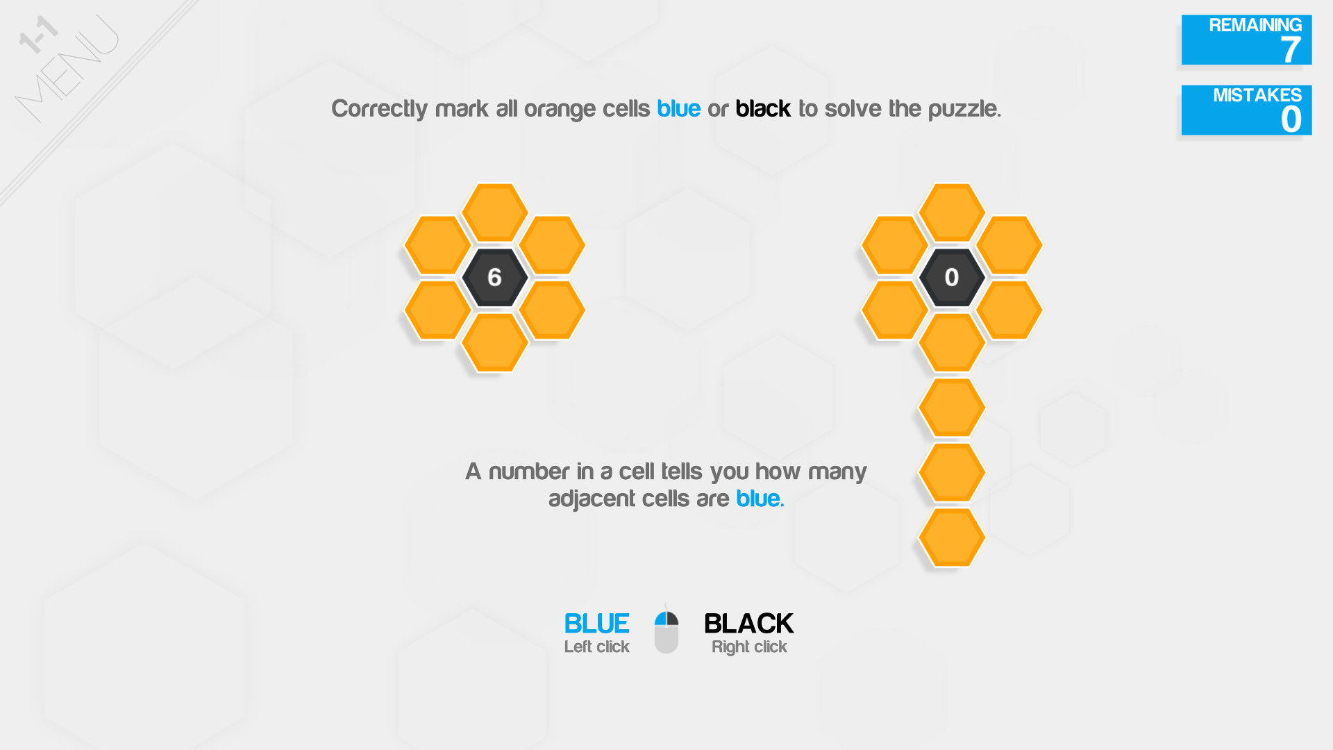 Hexcells screenshot
