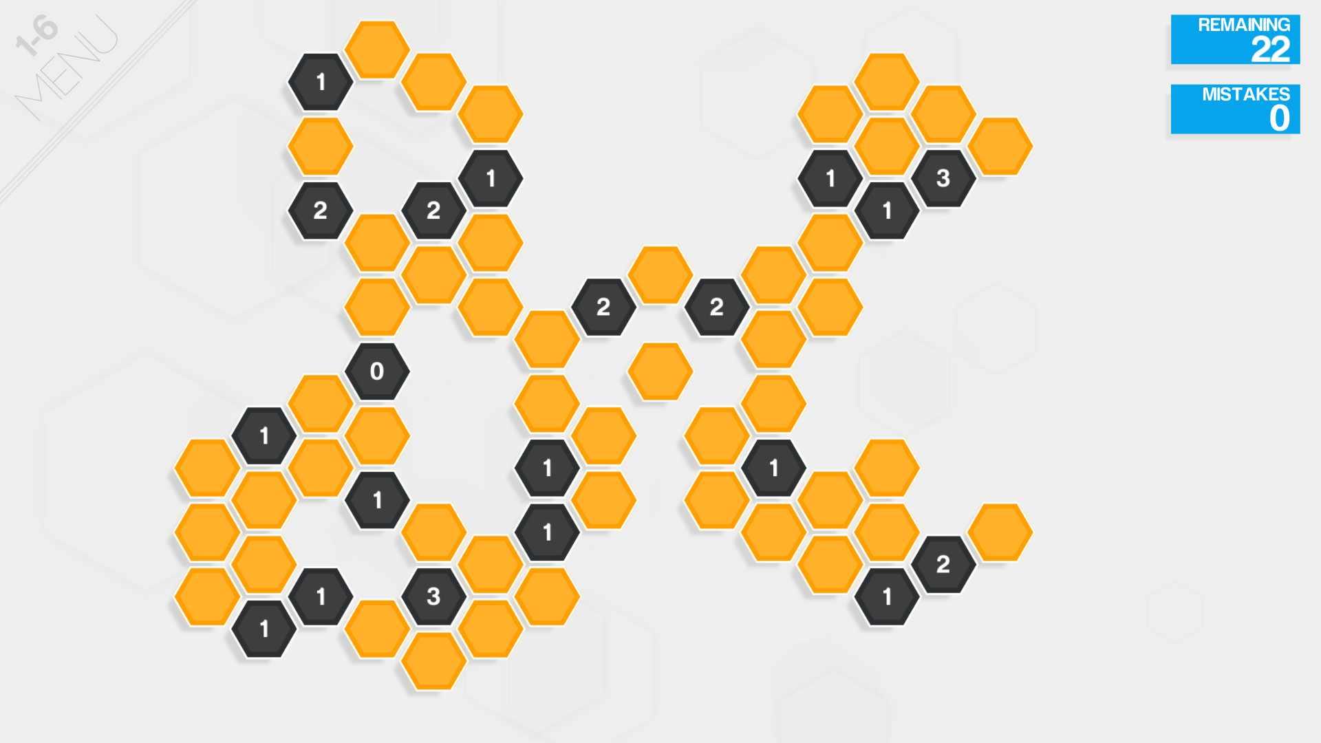 Hexcells screenshot