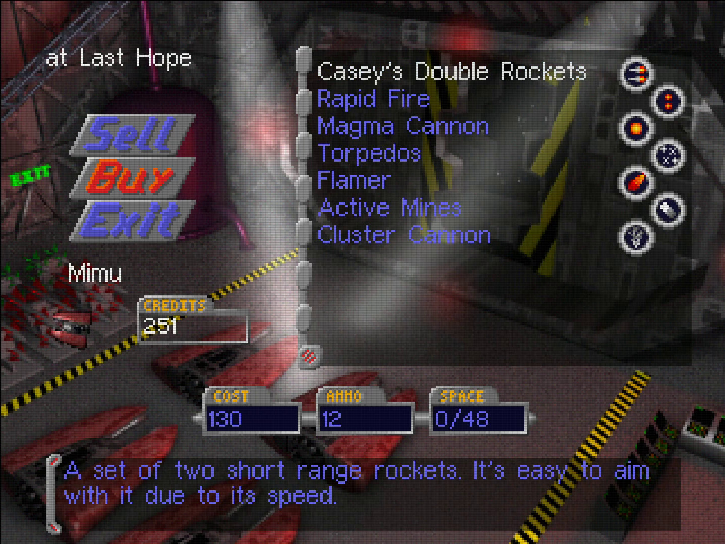 CROSSFIRE II (AMIGA) screenshot