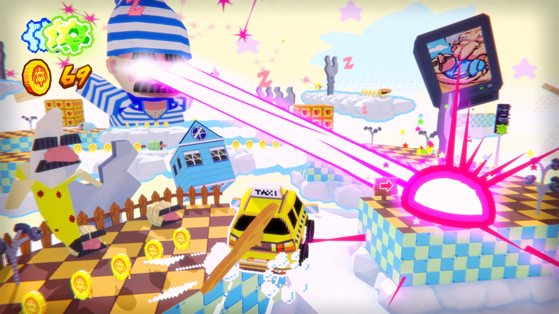 Yellow Taxi Goes Vroom screenshot