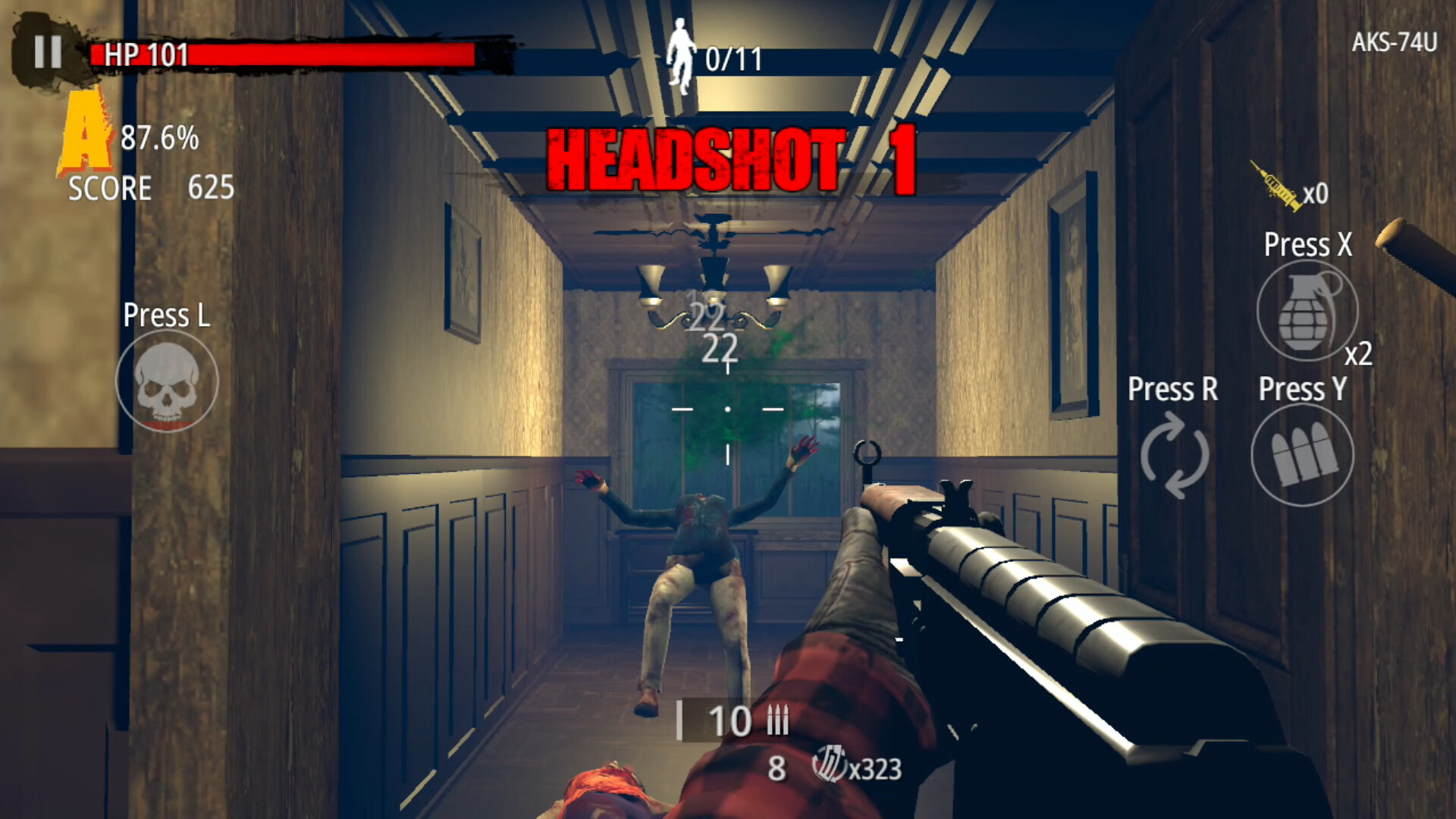 Zombie Hunter: D-Day screenshot