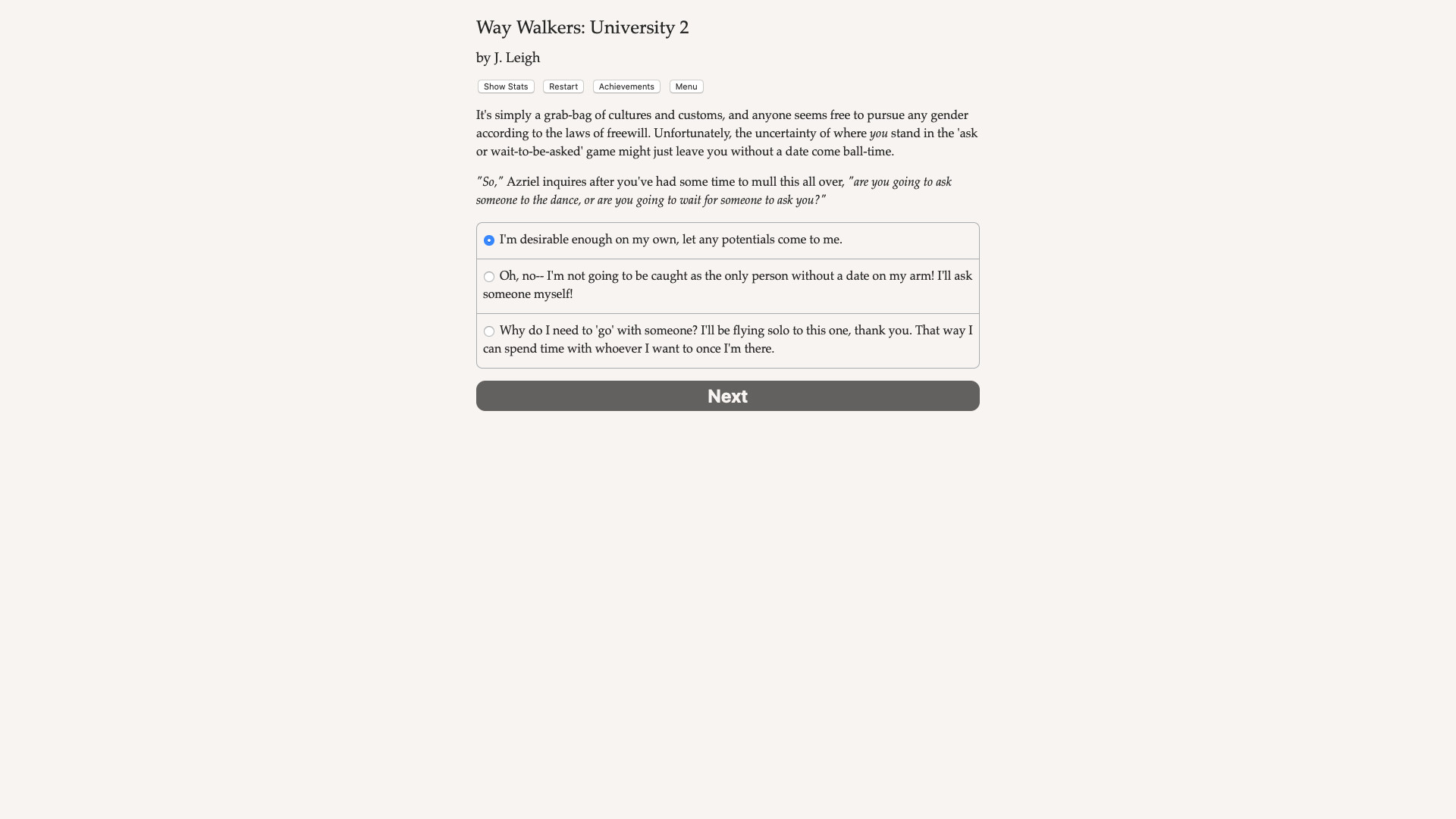 Way Walkers: University 2 screenshot