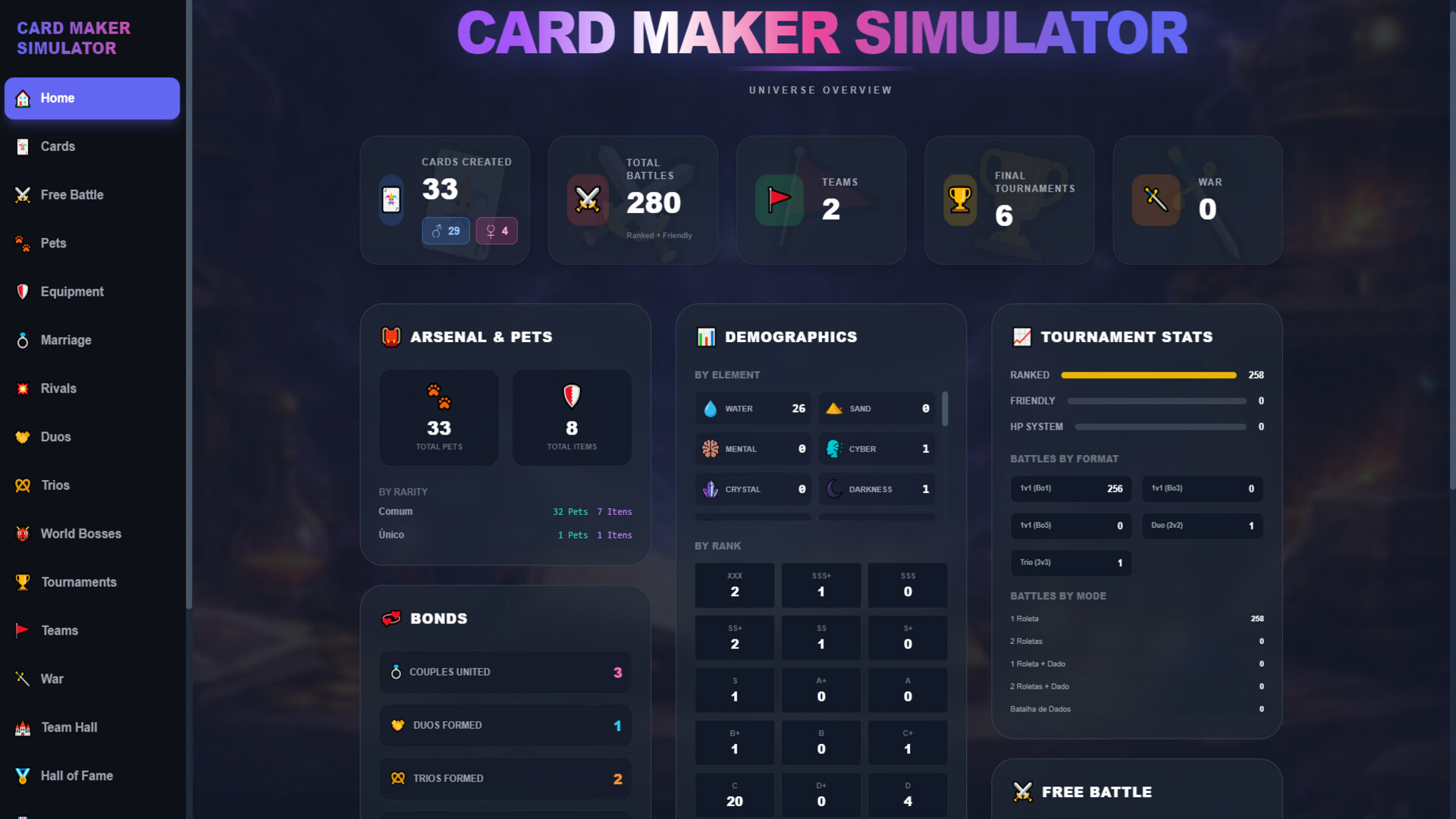 Card Maker Simulator screenshot
