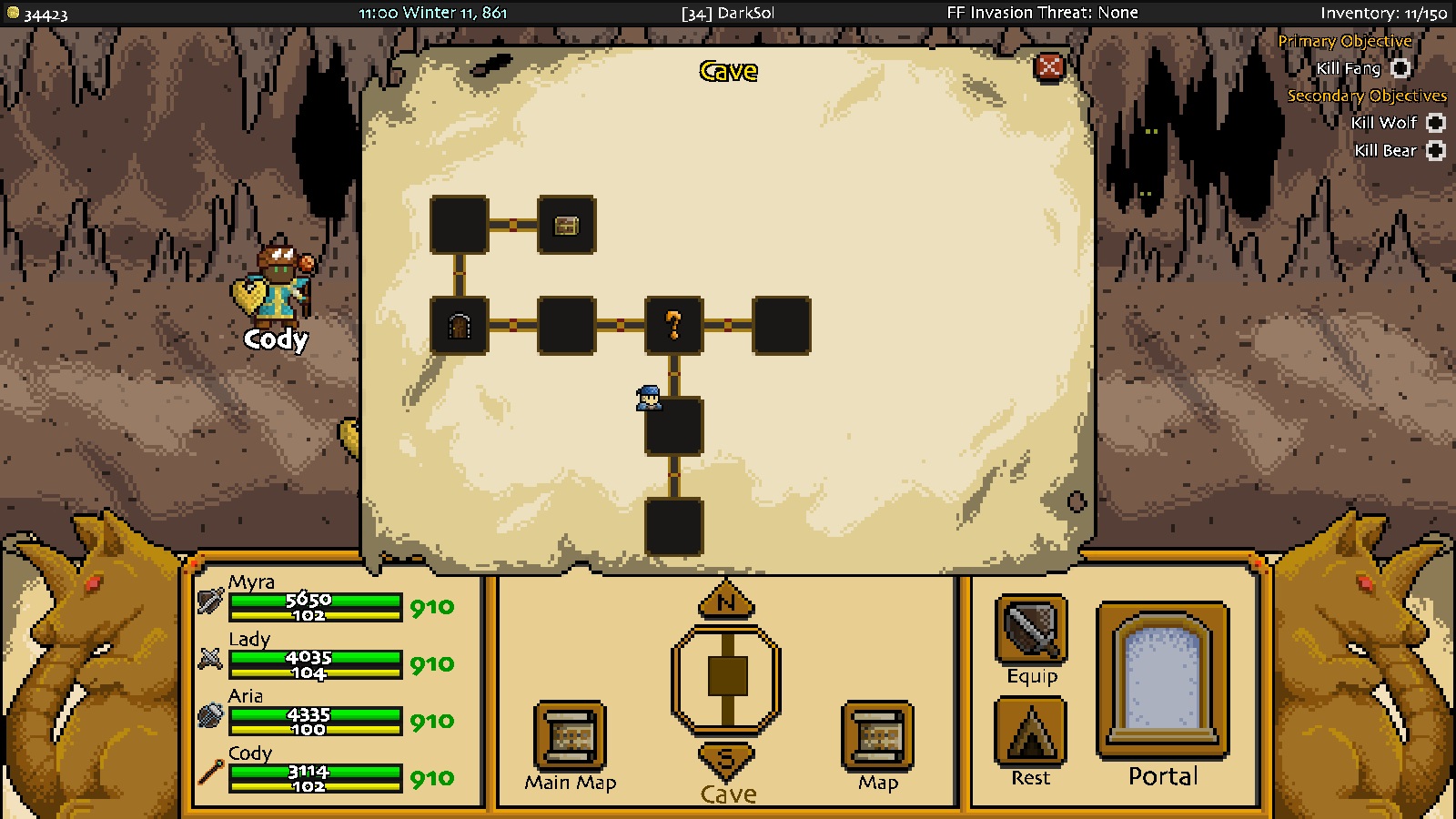 Adventurer Manager screenshot