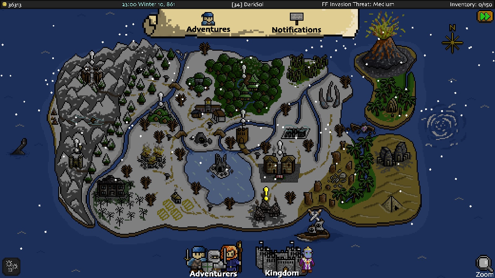 Adventurer Manager screenshot