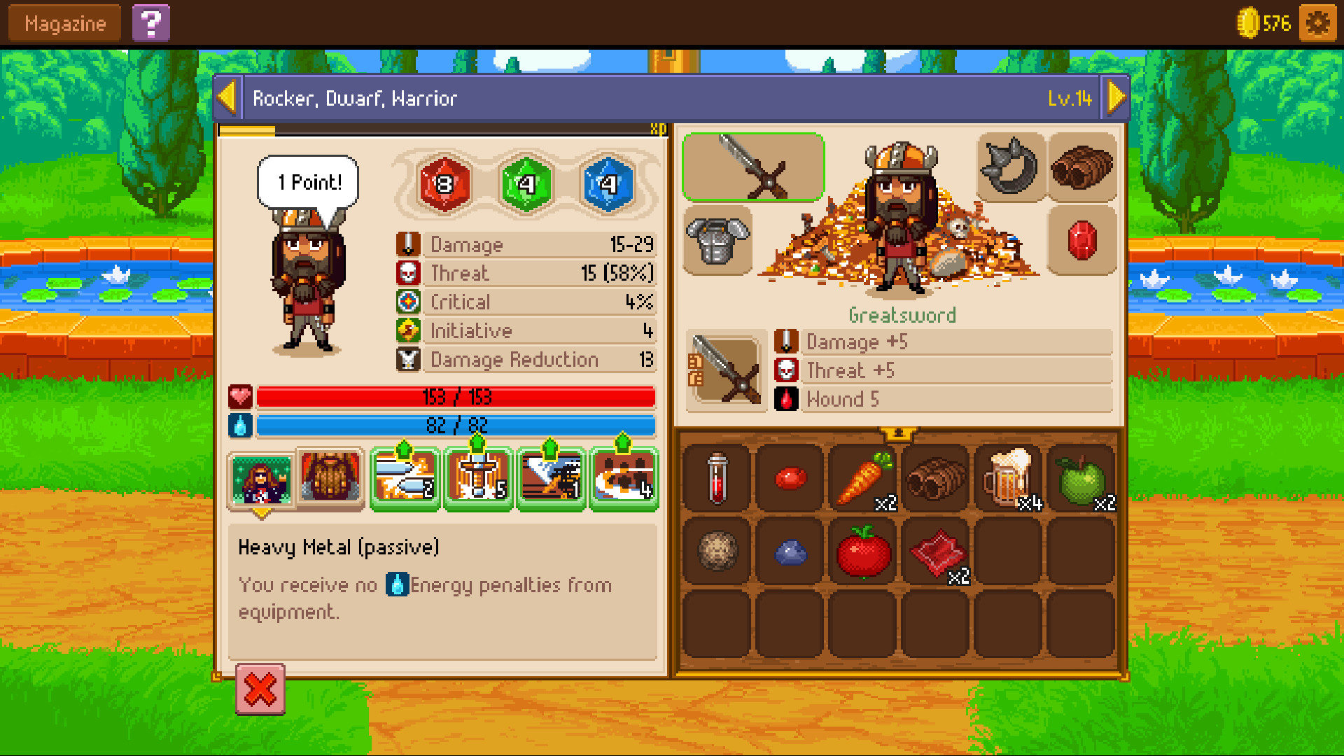 Knights of Pen and Paper 2 screenshot