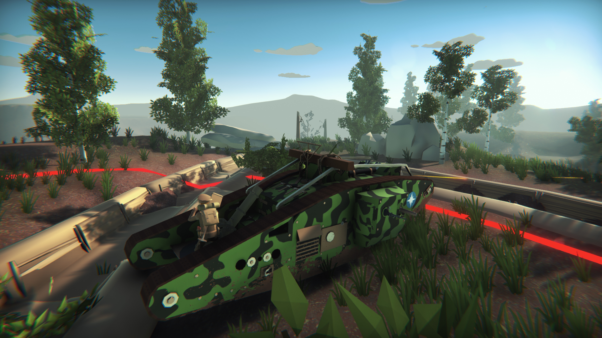 Armored Battle Crew [World War 1] - Tank Warfare and Crew Management Simulator screenshot