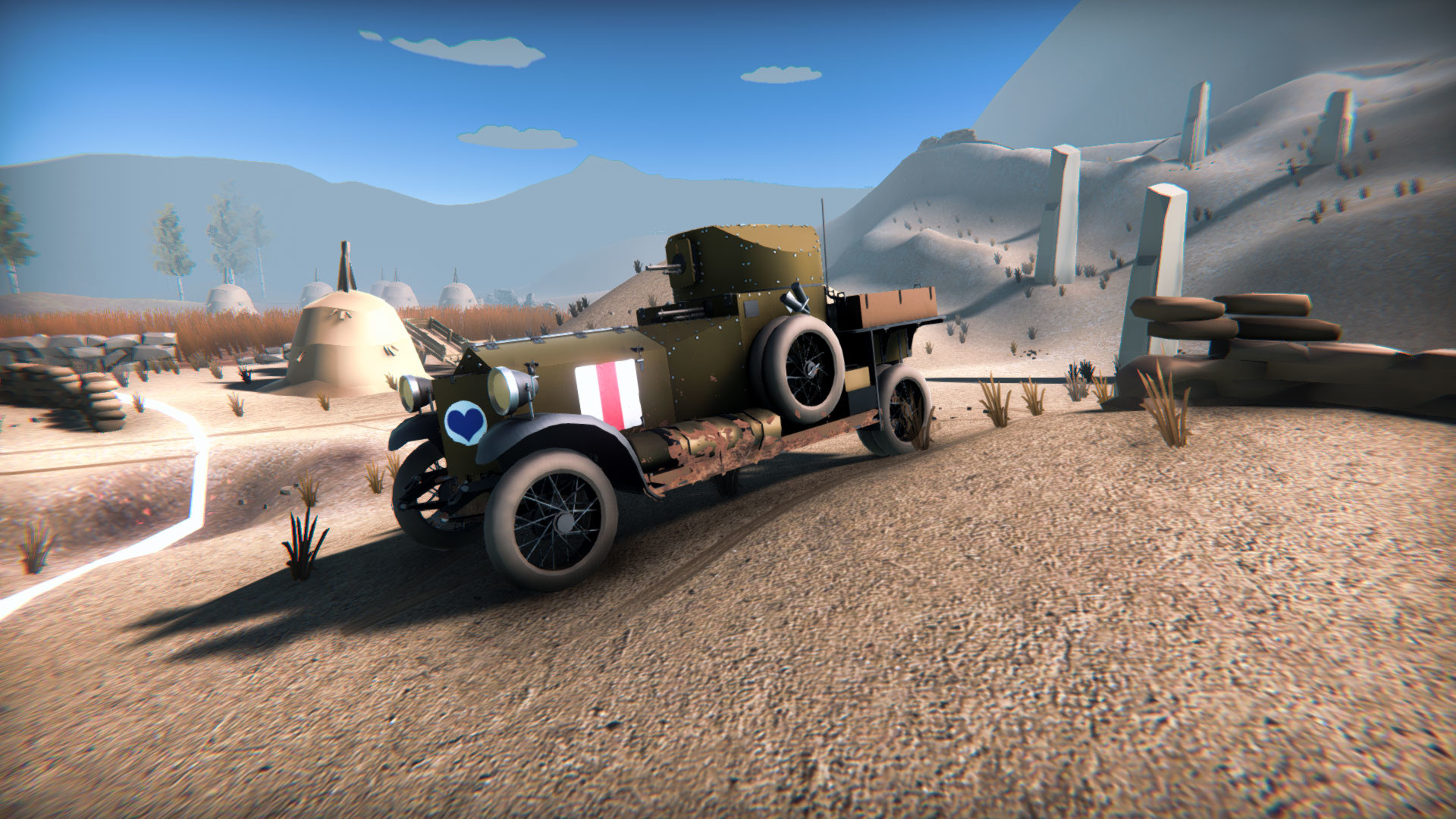 Armored Battle Crew [World War 1] - Tank Warfare and Crew Management Simulator screenshot