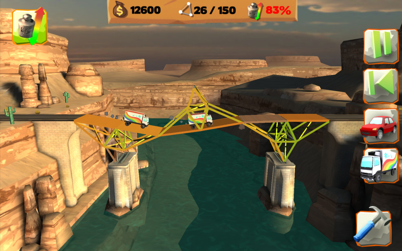 Bridge Constructor Playground screenshot