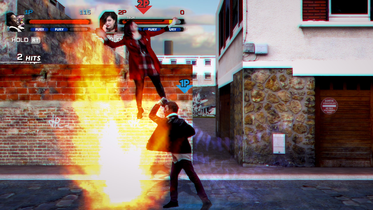 Streets of Fury EX screenshot
