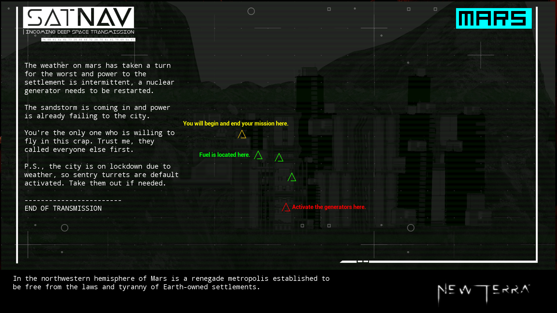 NEW TERRA® screenshot