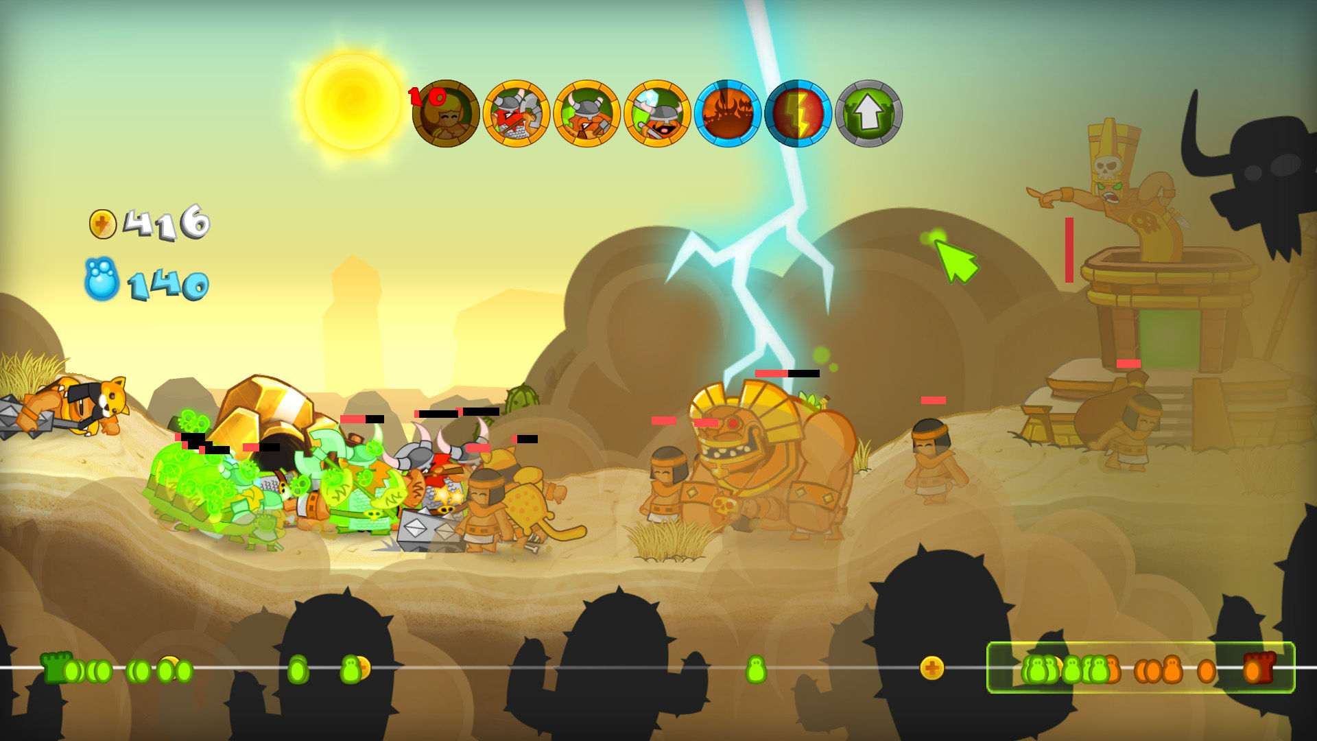 Swords and Soldiers HD screenshot