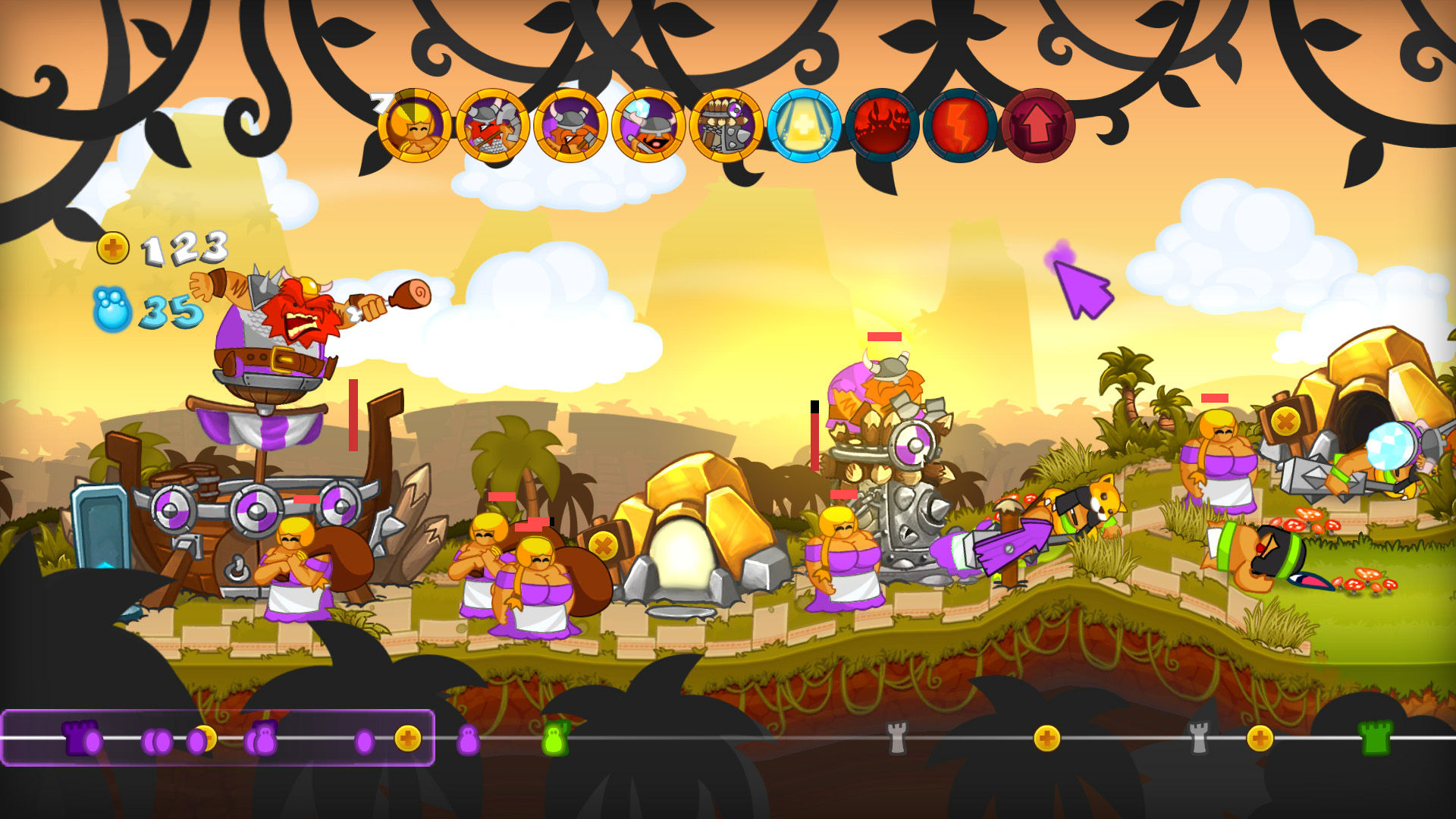 Swords and Soldiers HD screenshot