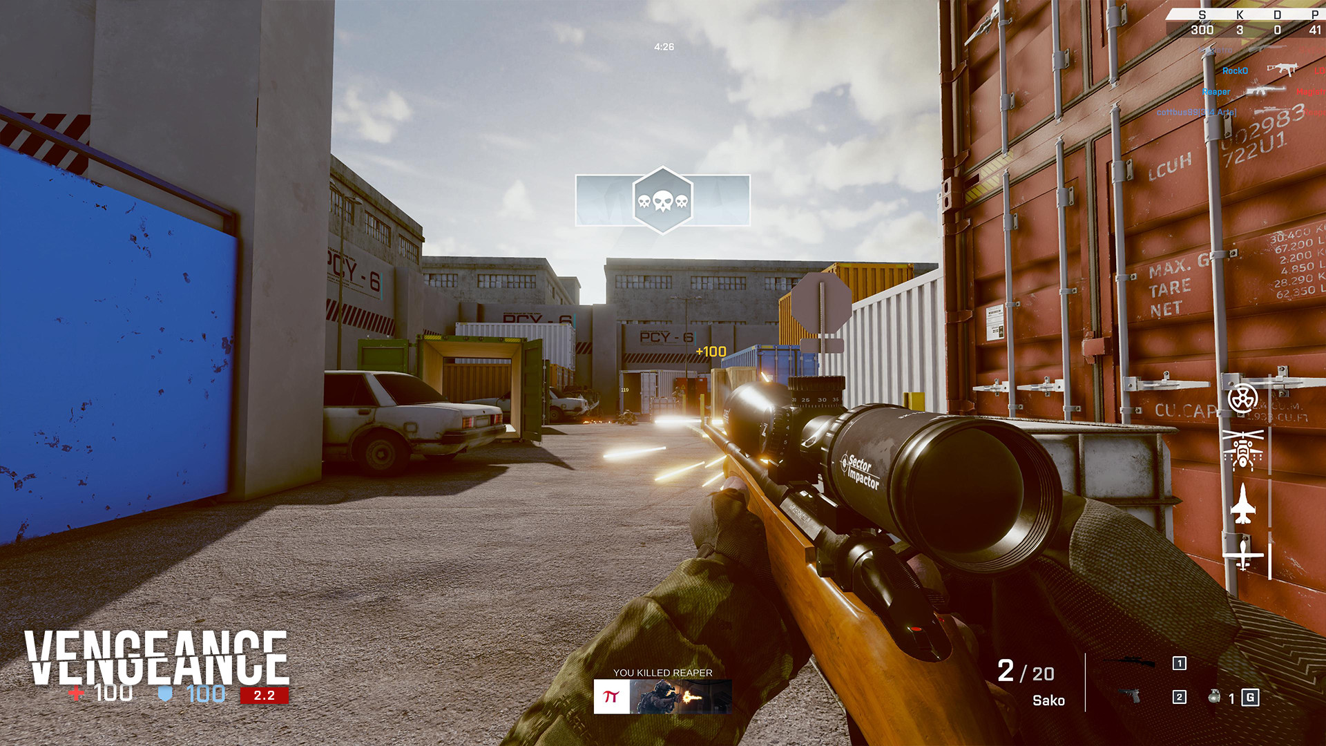Vengeance screenshot