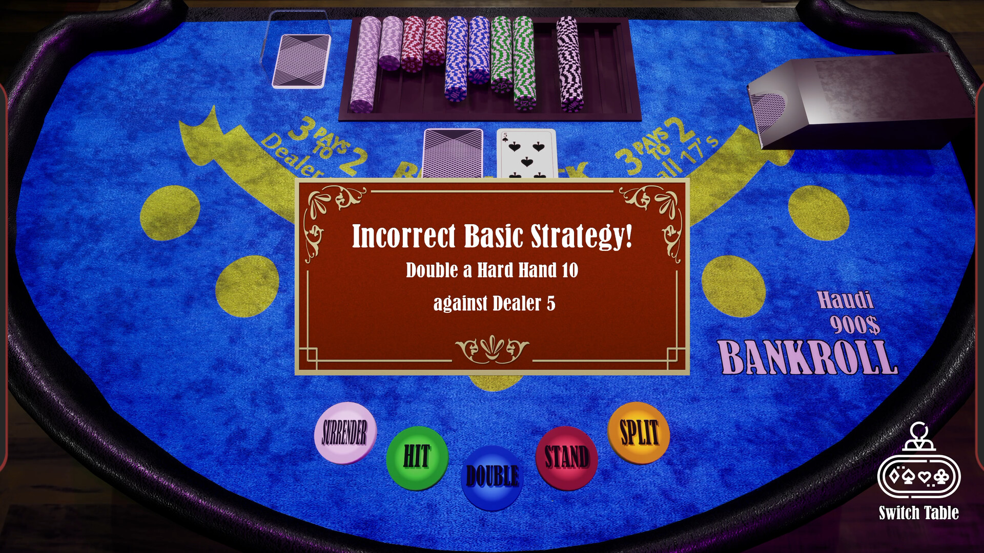 Blackjack Training screenshot