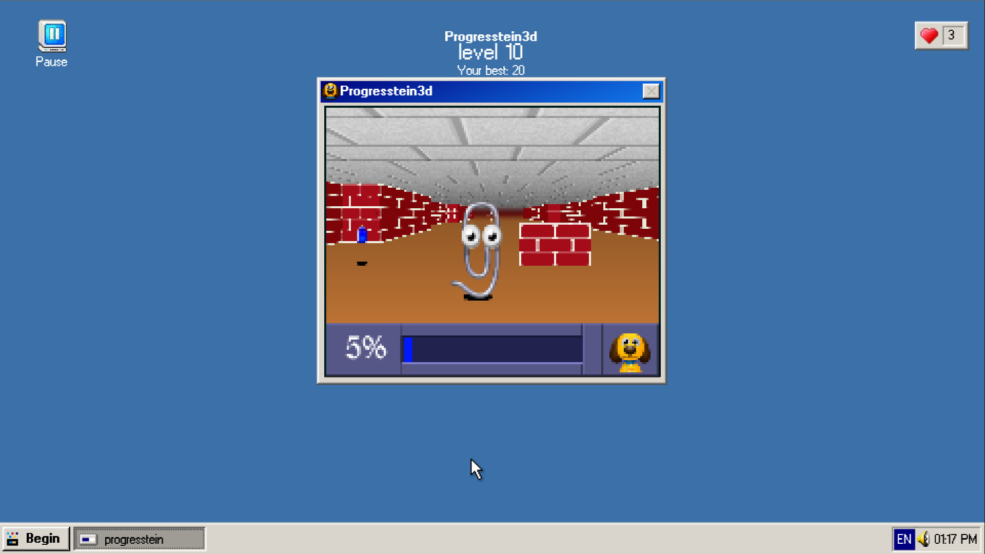 Progressbar95 screenshot