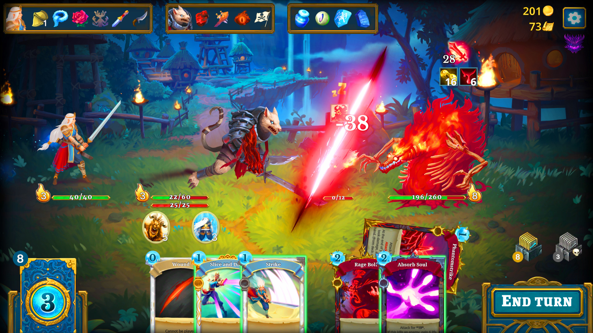 Roguebook screenshot