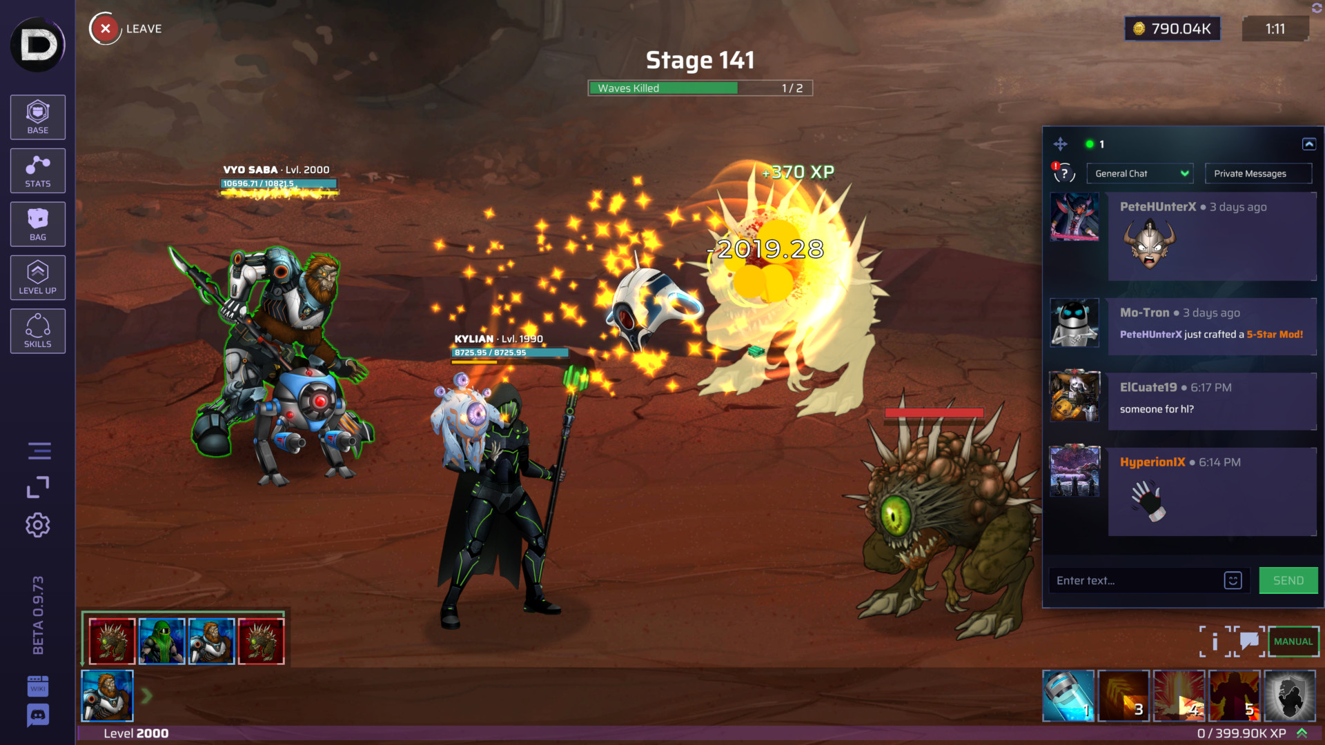 Darkzone: Idle RPG screenshot