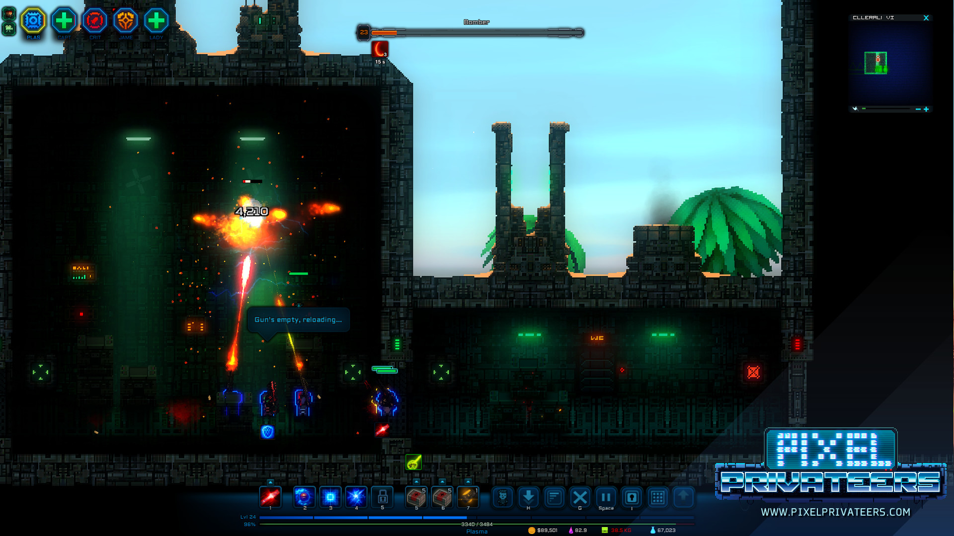 Pixel Privateers screenshot