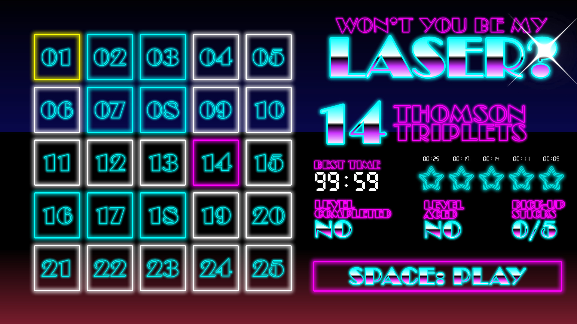 Won't You Be My Laser? screenshot