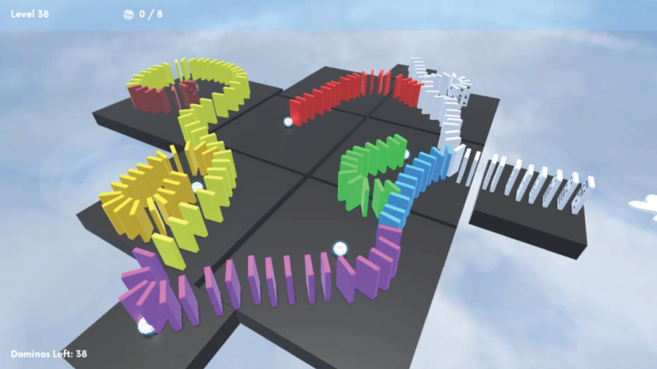 Domino Sky screenshot