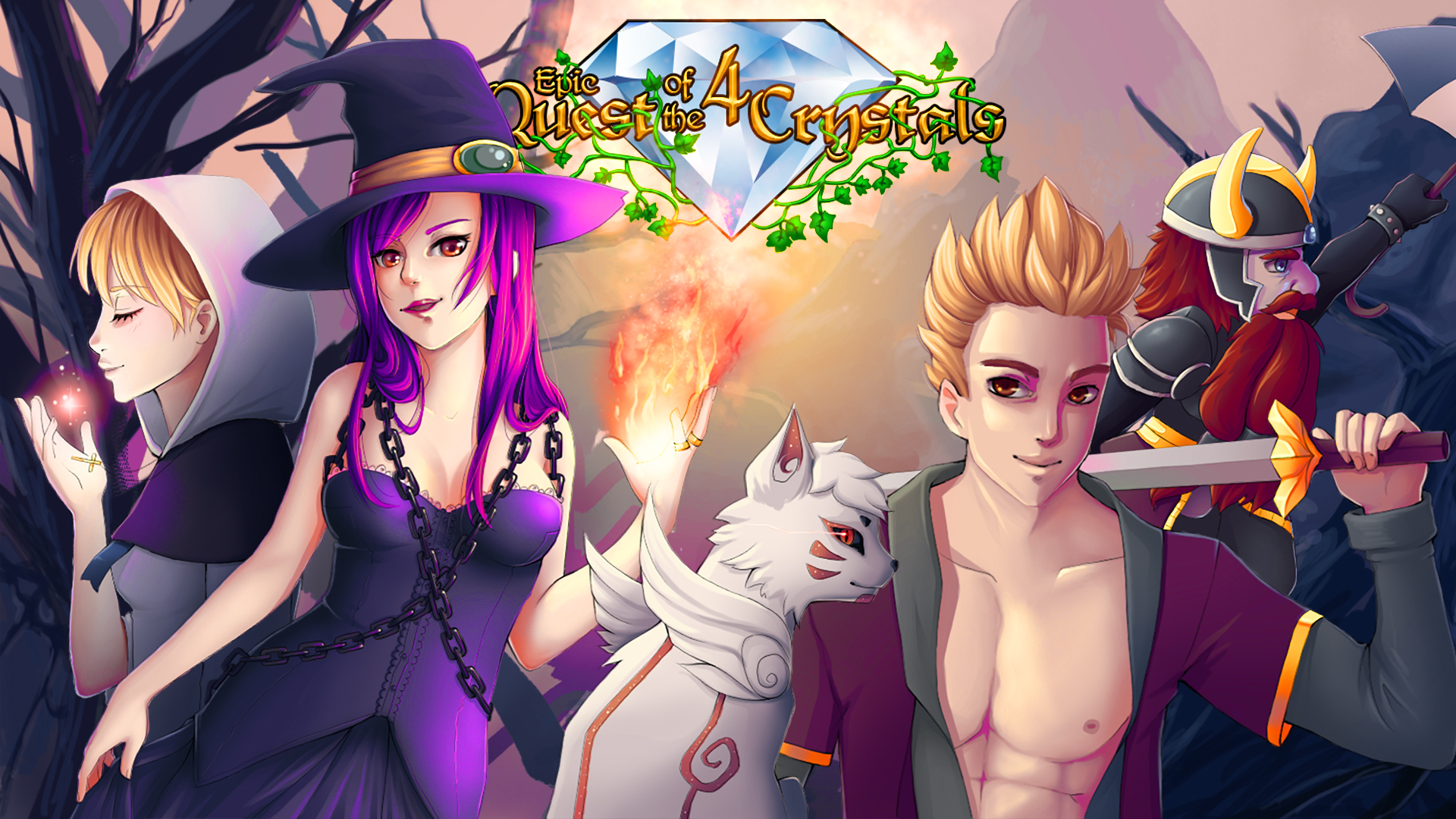 Epic Quest of the 4 Crystals screenshot