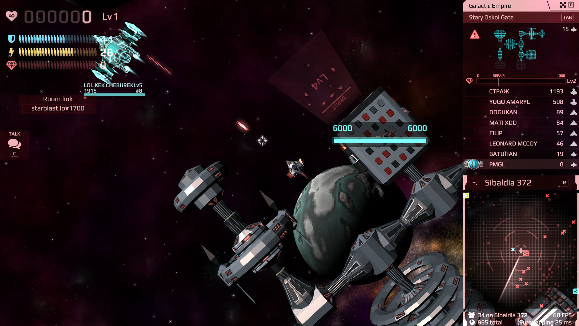 Starblast screenshot