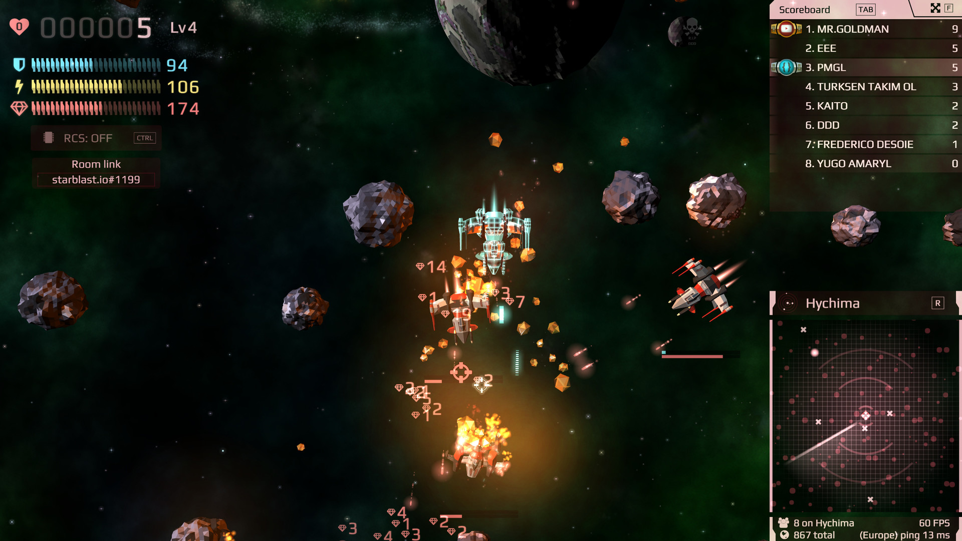 Starblast screenshot