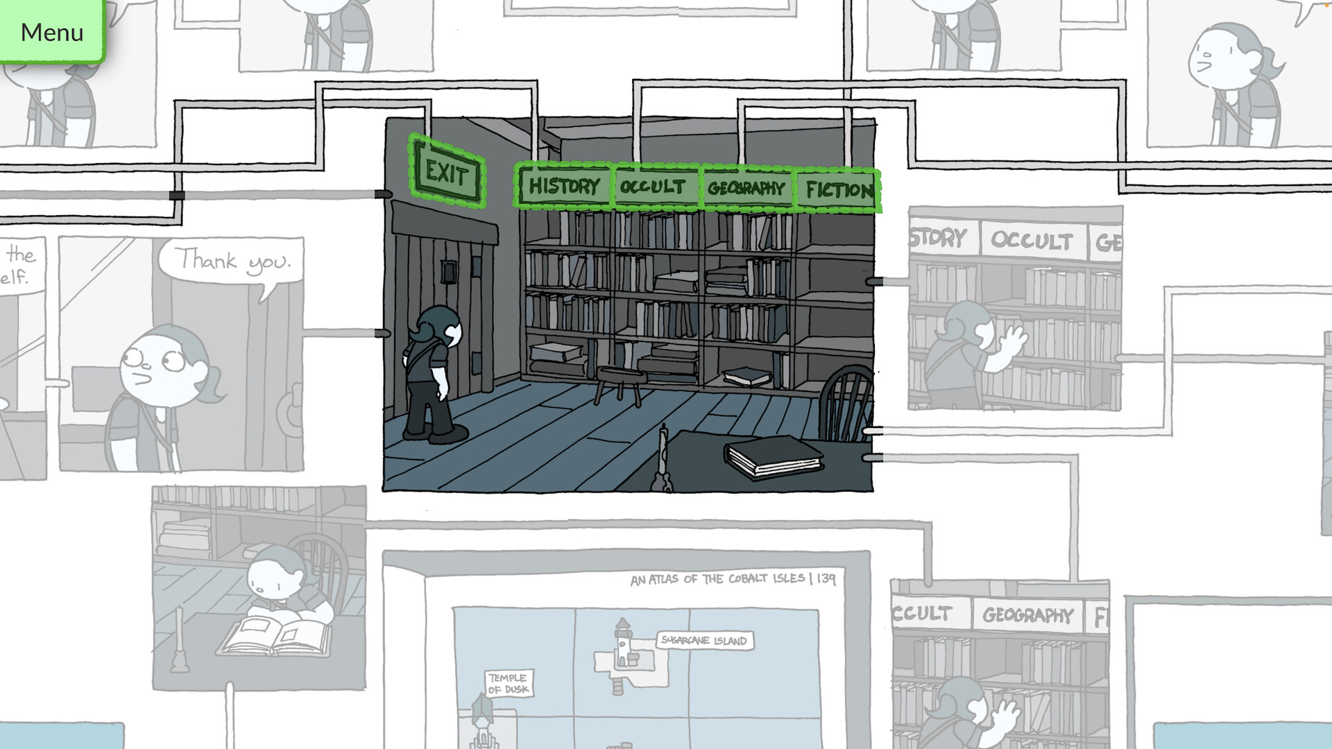 Leviathan: An Interactive Comic Book screenshot