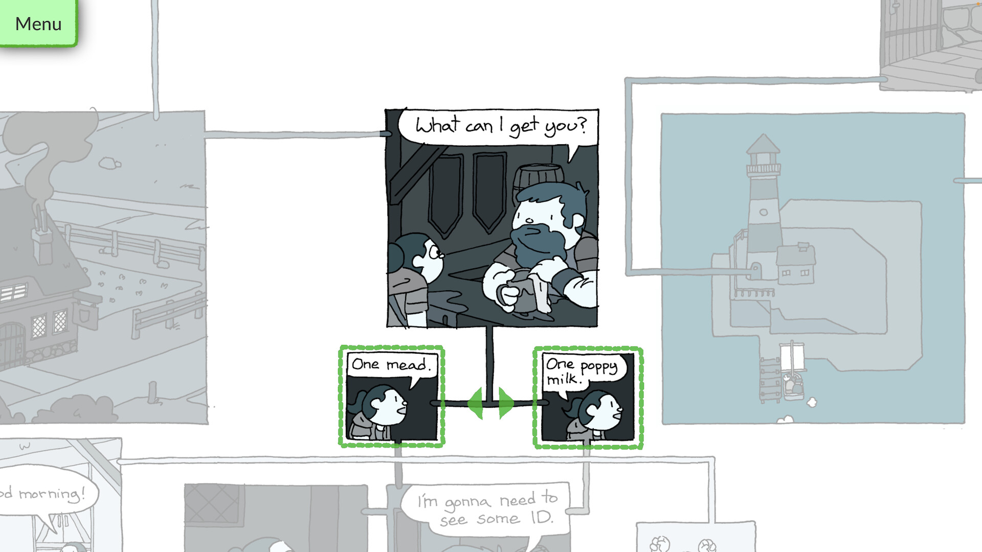 Leviathan: An Interactive Comic Book screenshot