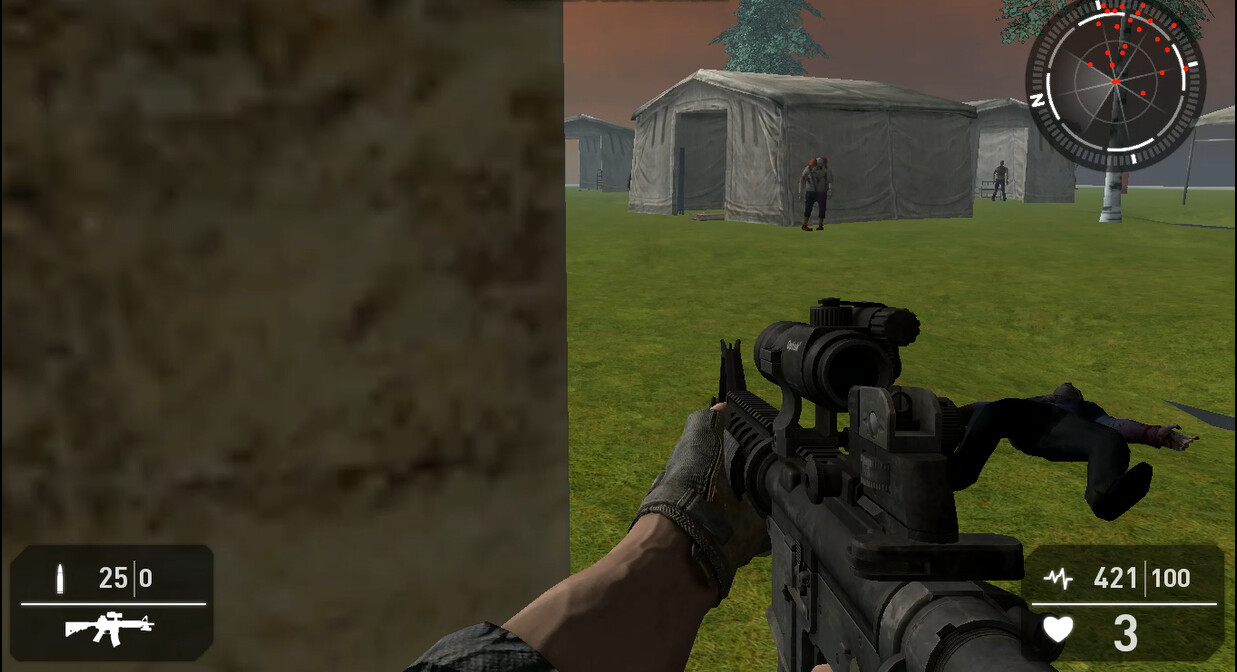 Extinction / Zombie İnvasion 1 screenshot