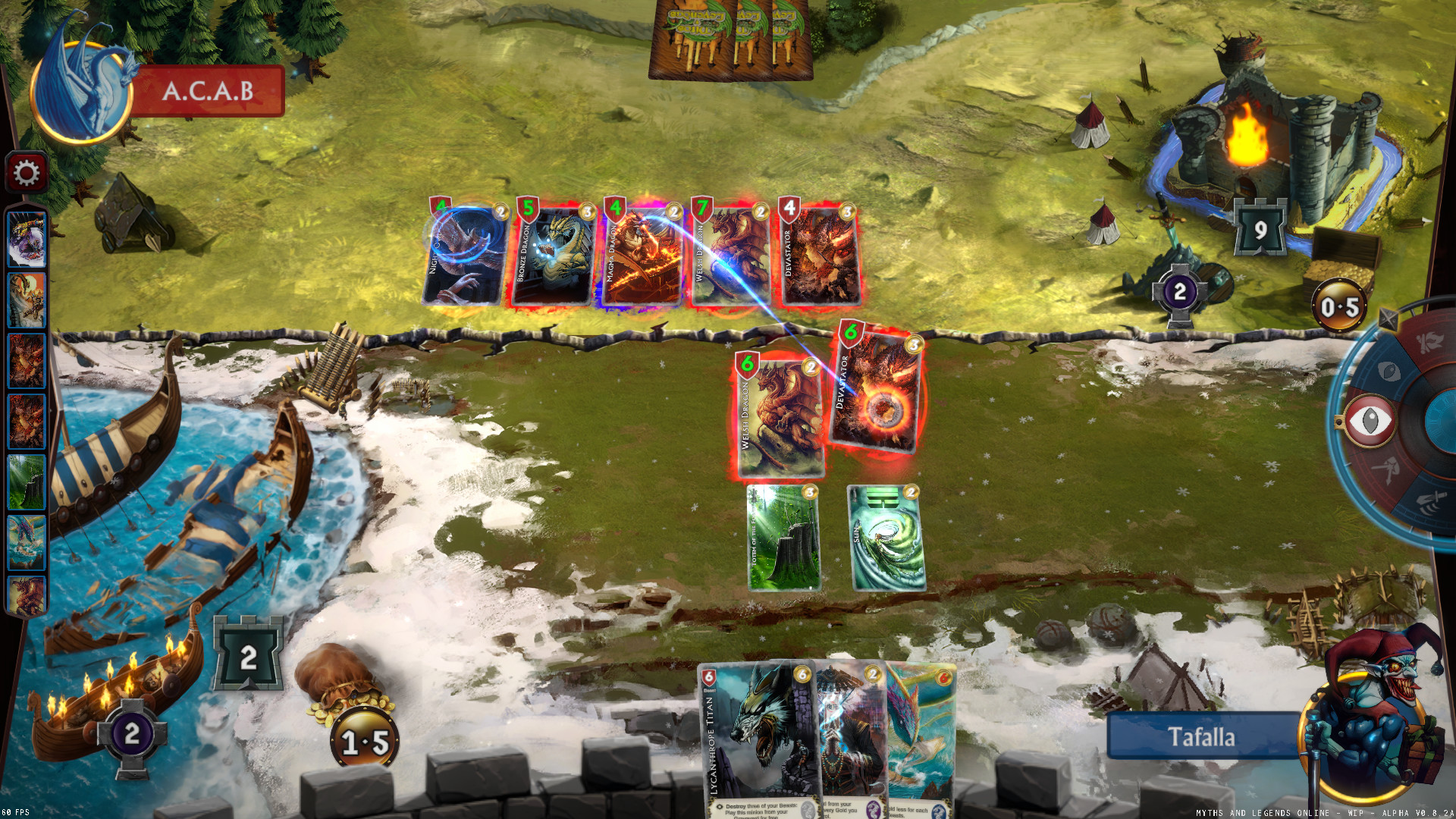 Myths and Legends - Card Game screenshot