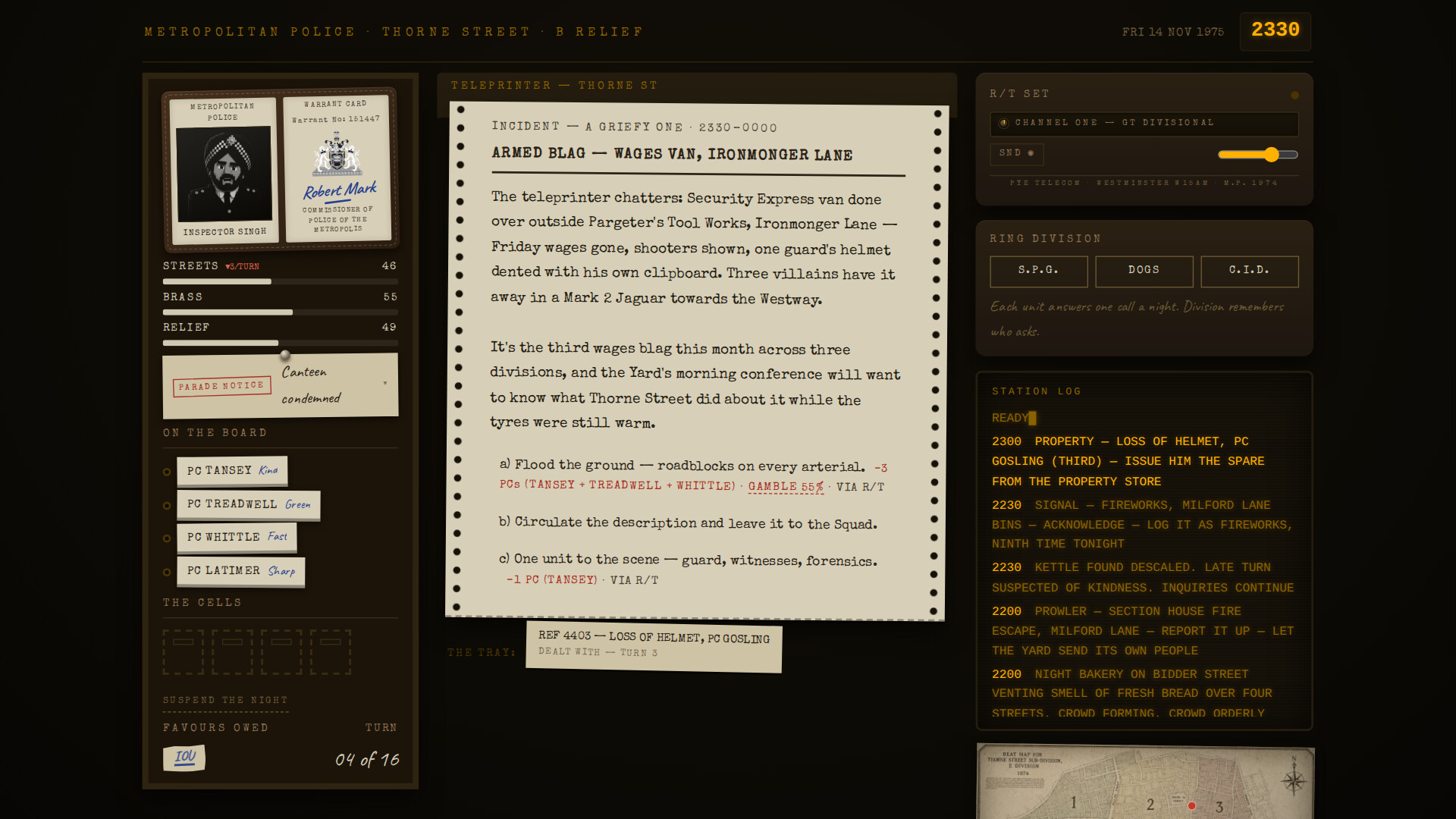 Duty Guvnor screenshot