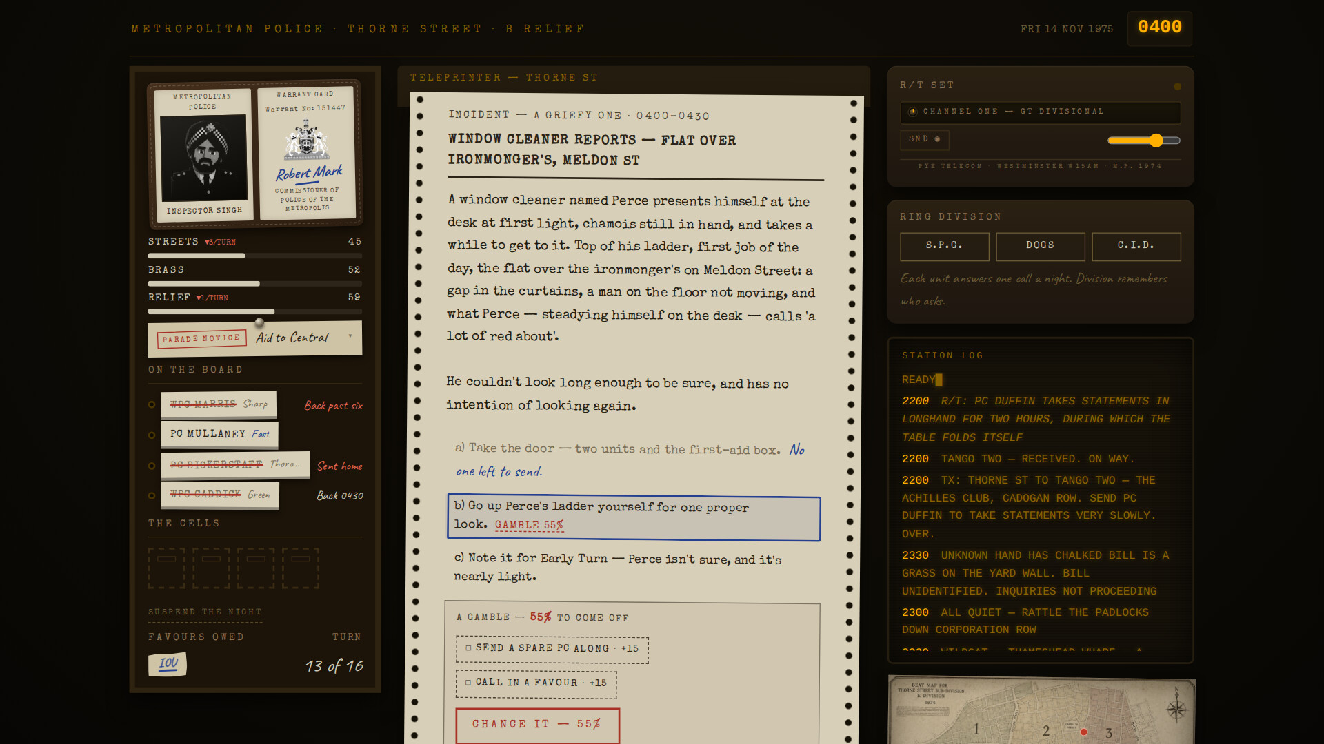 Duty Guvnor screenshot