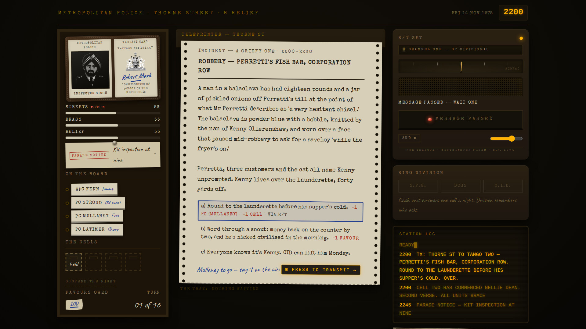 Duty Guvnor screenshot