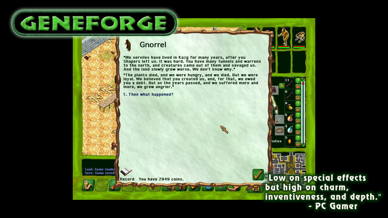 Geneforge 1 screenshot