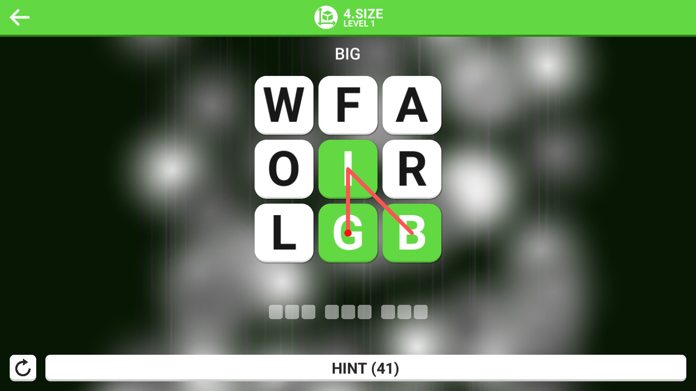 Wordle 3 screenshot