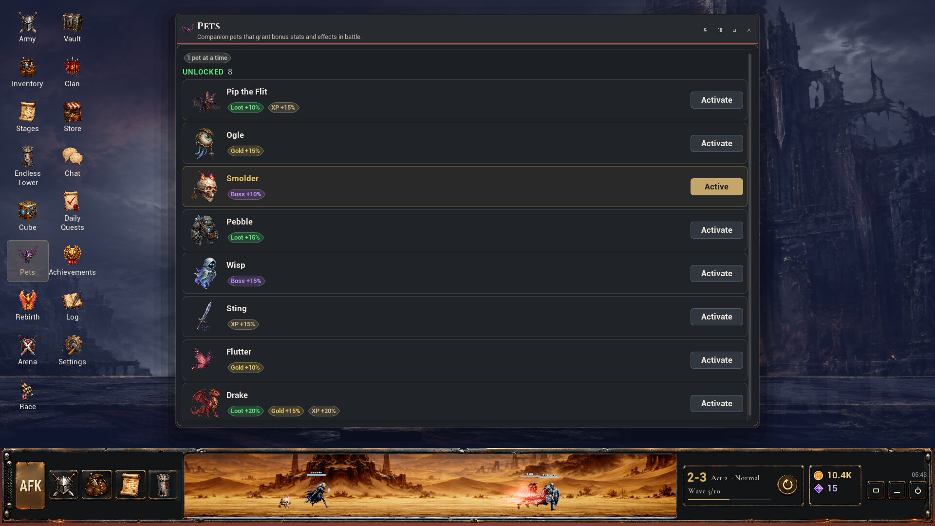 AFK - Army For Keyboard screenshot