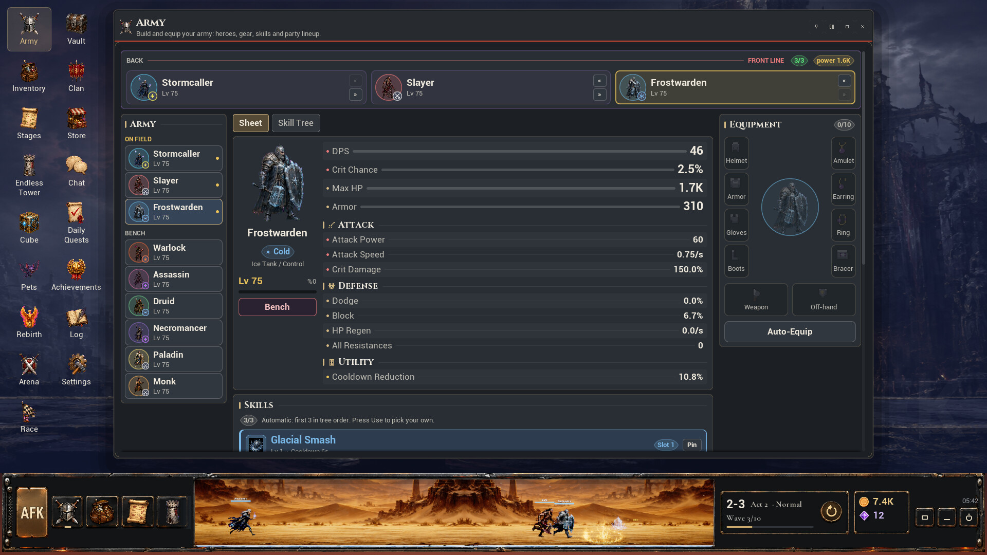 AFK - Army For Keyboard screenshot