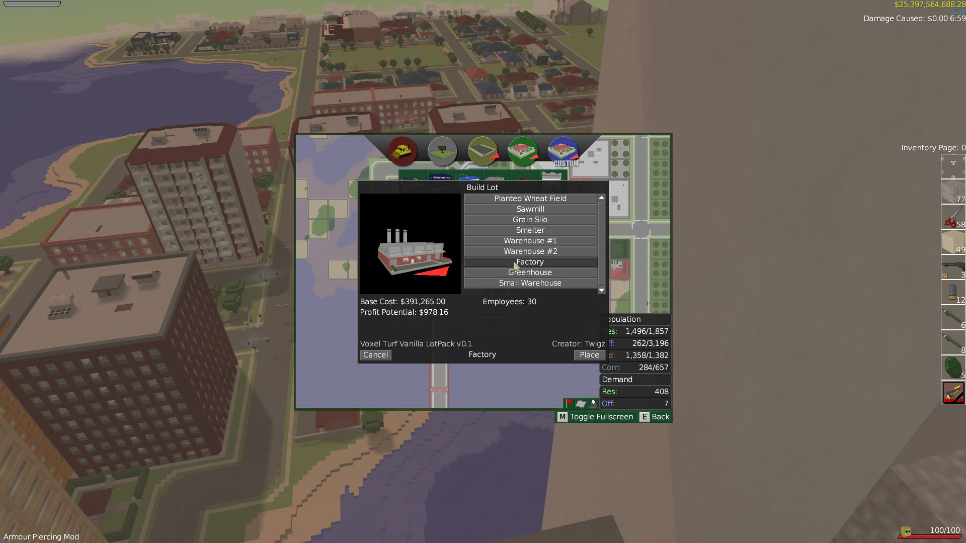 Voxel Turf screenshot