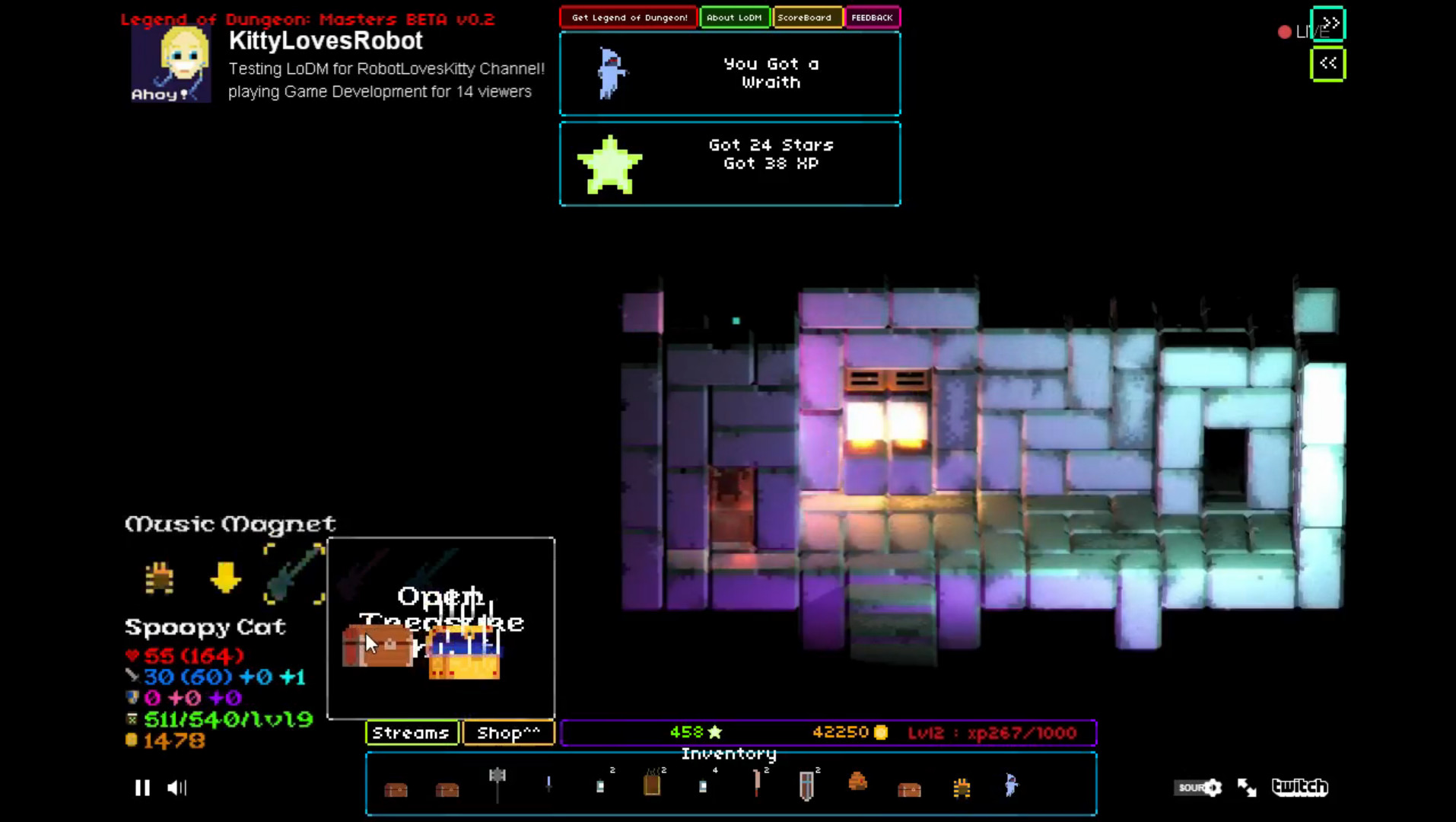 Legend of Dungeon: Masters screenshot