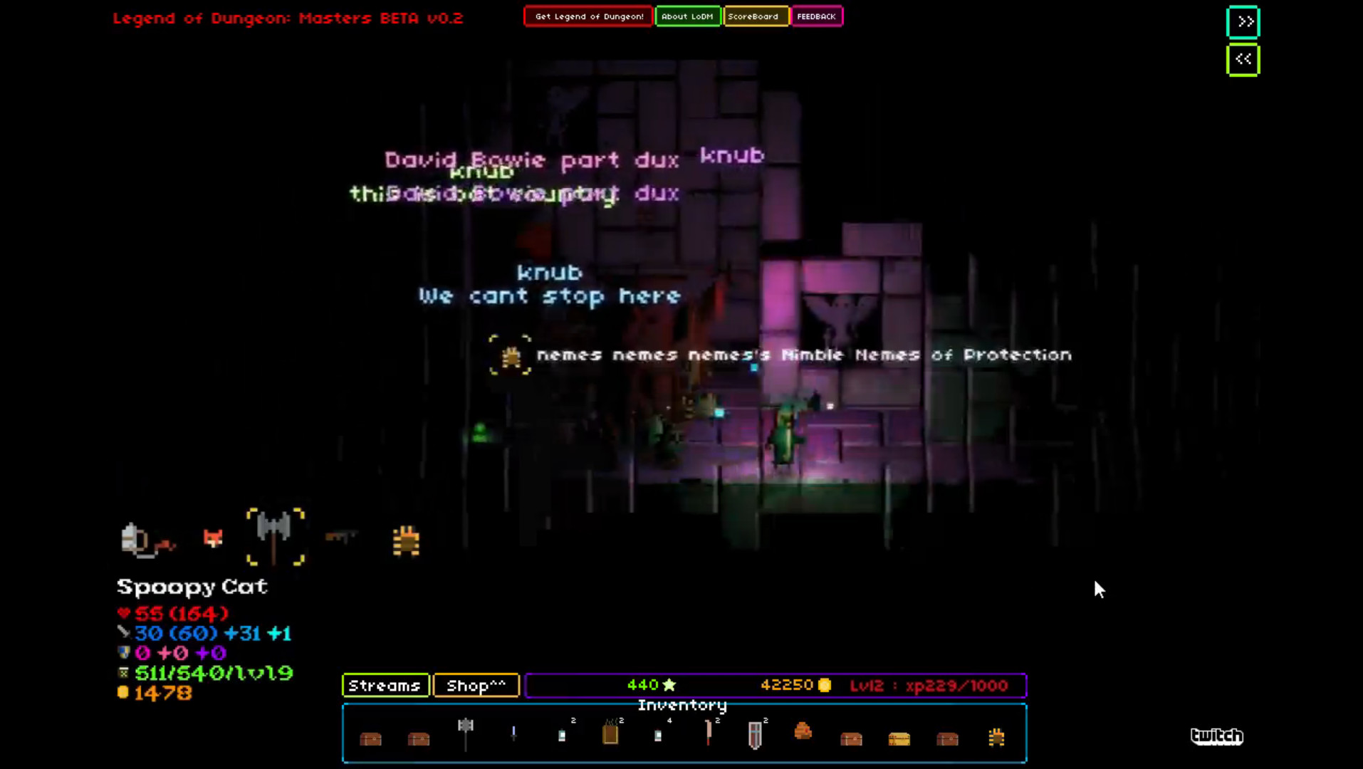 Legend of Dungeon: Masters screenshot