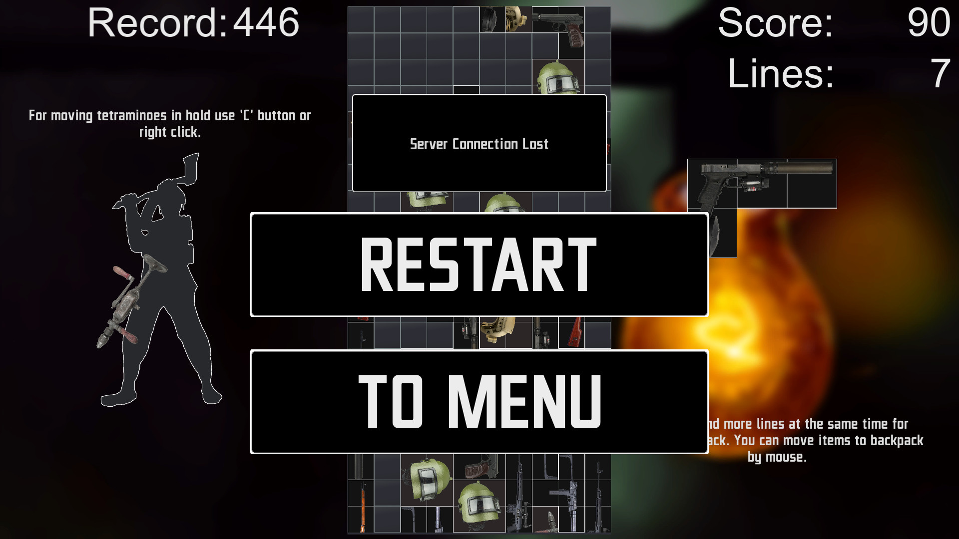 Escape from Tatris screenshot